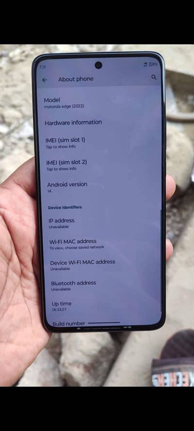 Motorola edge 2022