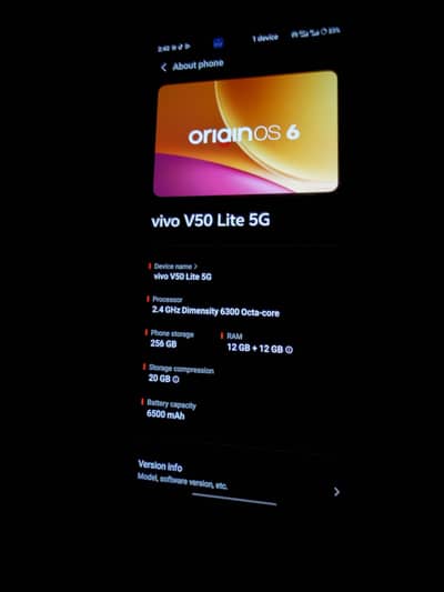 Vivo V50 Lite 5g