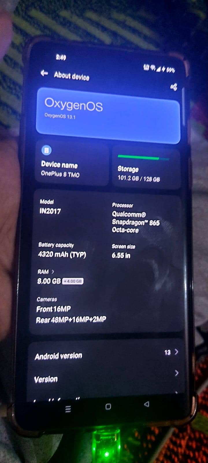 One Plus 8 0
