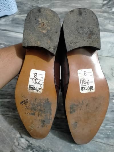 Shoes in new condition only one time used