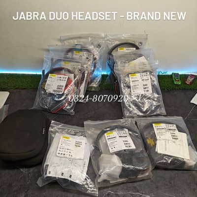 Brand New Jabra Evolve 20 | 30 | 40 USB Headset - Advance Microphone