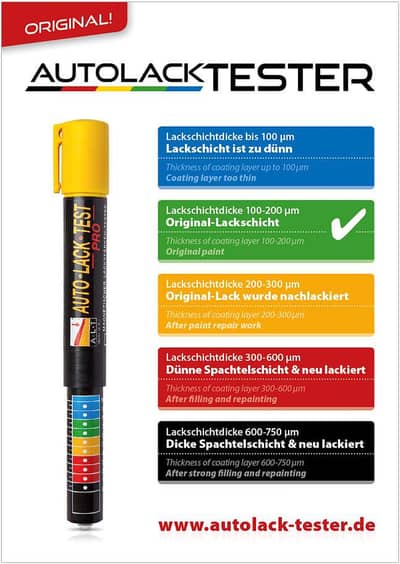 CAR PAINT TESTER AUTO LACK PRO ORIGNAL AUTOMAG POLAND 100% RESULT