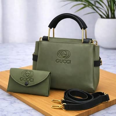  BIG SALE - GUCCI 2-IN-1 LUXURY HANDBAG COMBO 