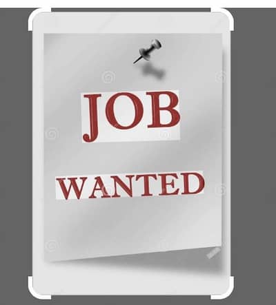 Job wanted