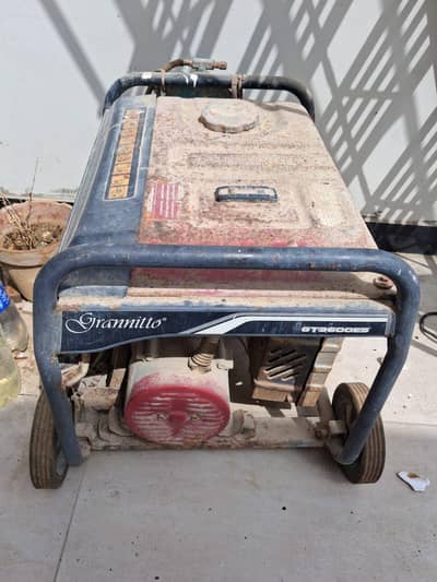 Grannitto GT3600ES portable generator.