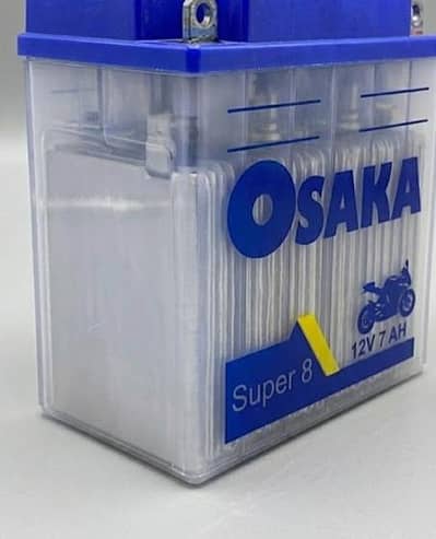 12v 7amp Osaka Battery Working in 70% condition