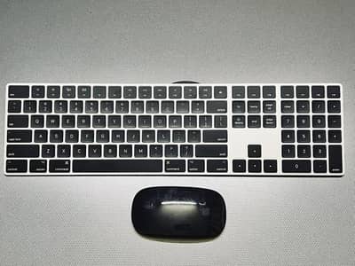 Apple Magic 2 Keyboard (Numpad) + Magic 2 Mice Rare Black Edtion 10/10