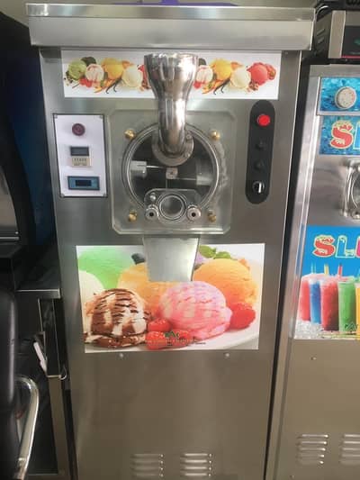 Gelato hard ice cream machine Cone Ice Cream Slush Snowflake Ice Cube