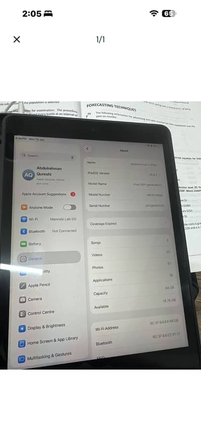Ipad 9th generation