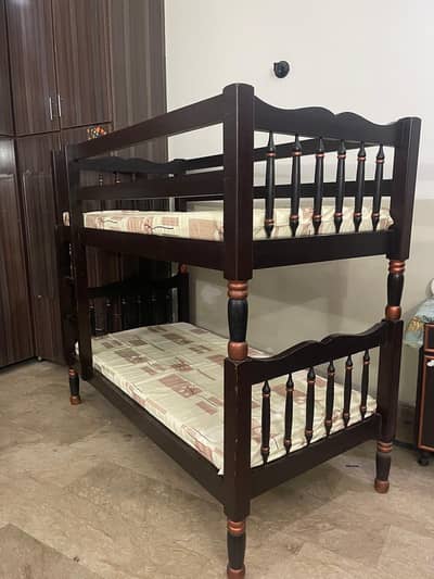 Twin-on-Twin Bunk Bed