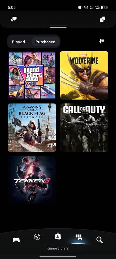 Playstation account with gta 6 ultimate and wolverine digital deluxe