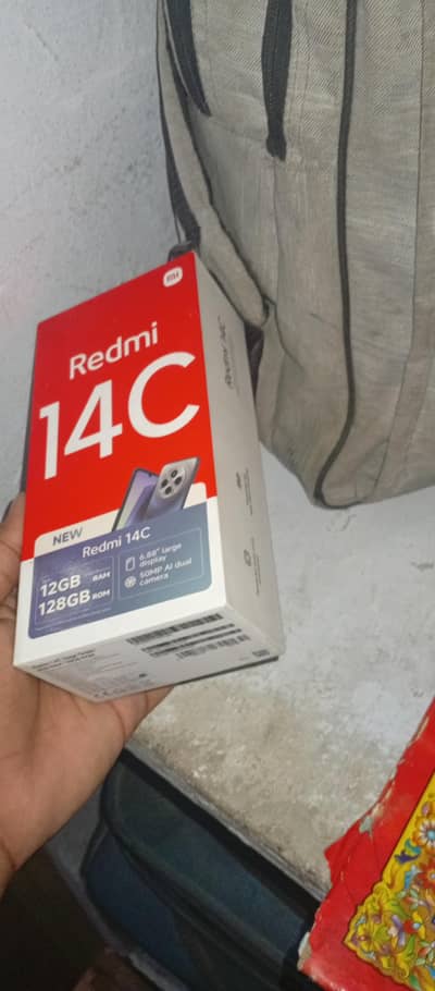 Xiaomi Redmi 14C (6GB/128GB) Complete Box – 10/10 Condition