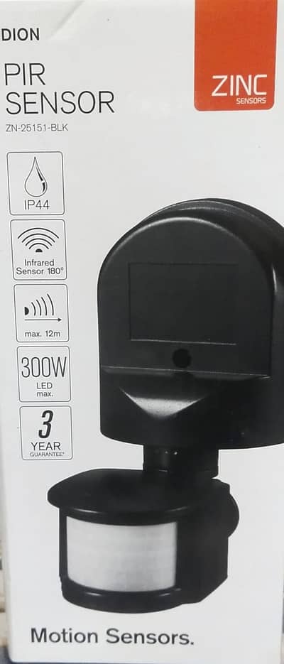 Motion Sensors ZN 25151 BLK 10/10
