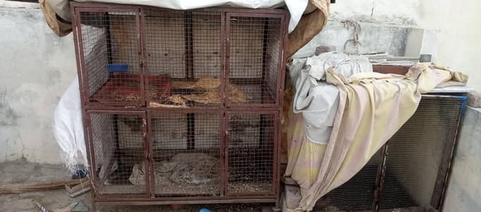 Heavy duty  hen cage for sale