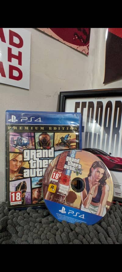 GTA V PS4 premium edition urgent sale
