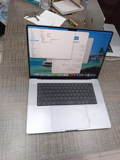 MACBOOK PRO M1 MAX 2021 16 INCH 32GB 1TB 32 CORE GPU 6 UNITS AVAILABLE