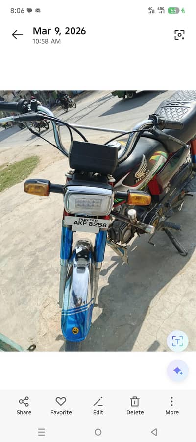 first owner urgent sale bike