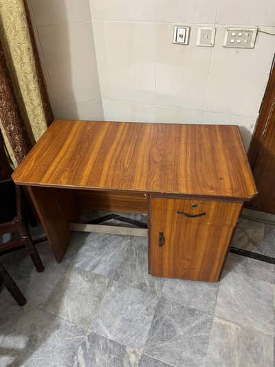 wooden office table for sale