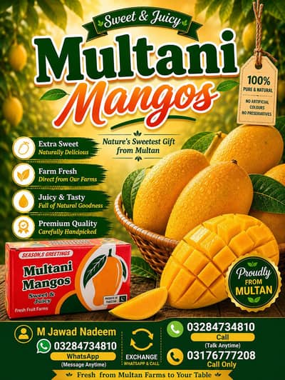 Fresh mangoes