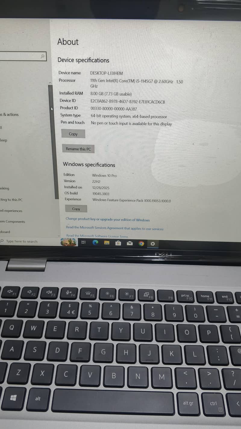 11 generation Laptop 3