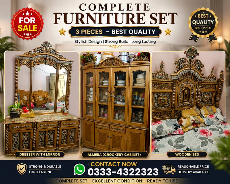 Bed cabnit dressing 0