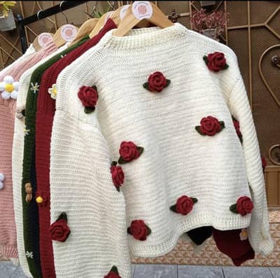 floral cardigans