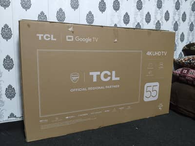 TCL 55" 4k UHD Android led tv