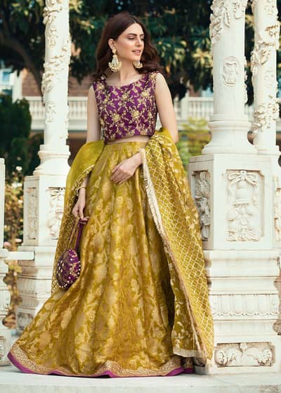 Beautiful Mehandi dress