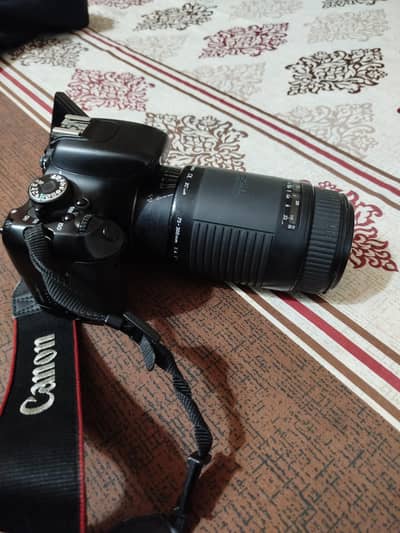 Canon 600D Dslr camera 75-300mm big lens 03025271768 whatsap