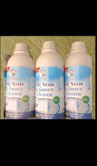 tile and grout cleaner