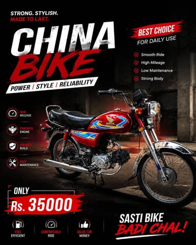 China bike for sale engine 10/10 ha all ok 