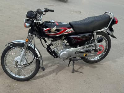 Honda CG 125 2024 Black | Genuine Condition | First Owner