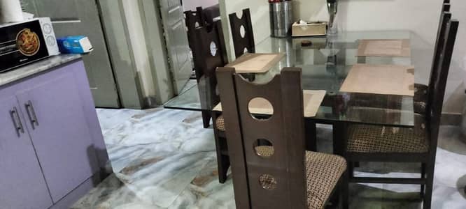 Dinning Table with 6 chairs