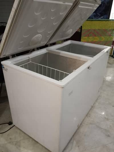 HAIER Inverter model 385L deep freezer