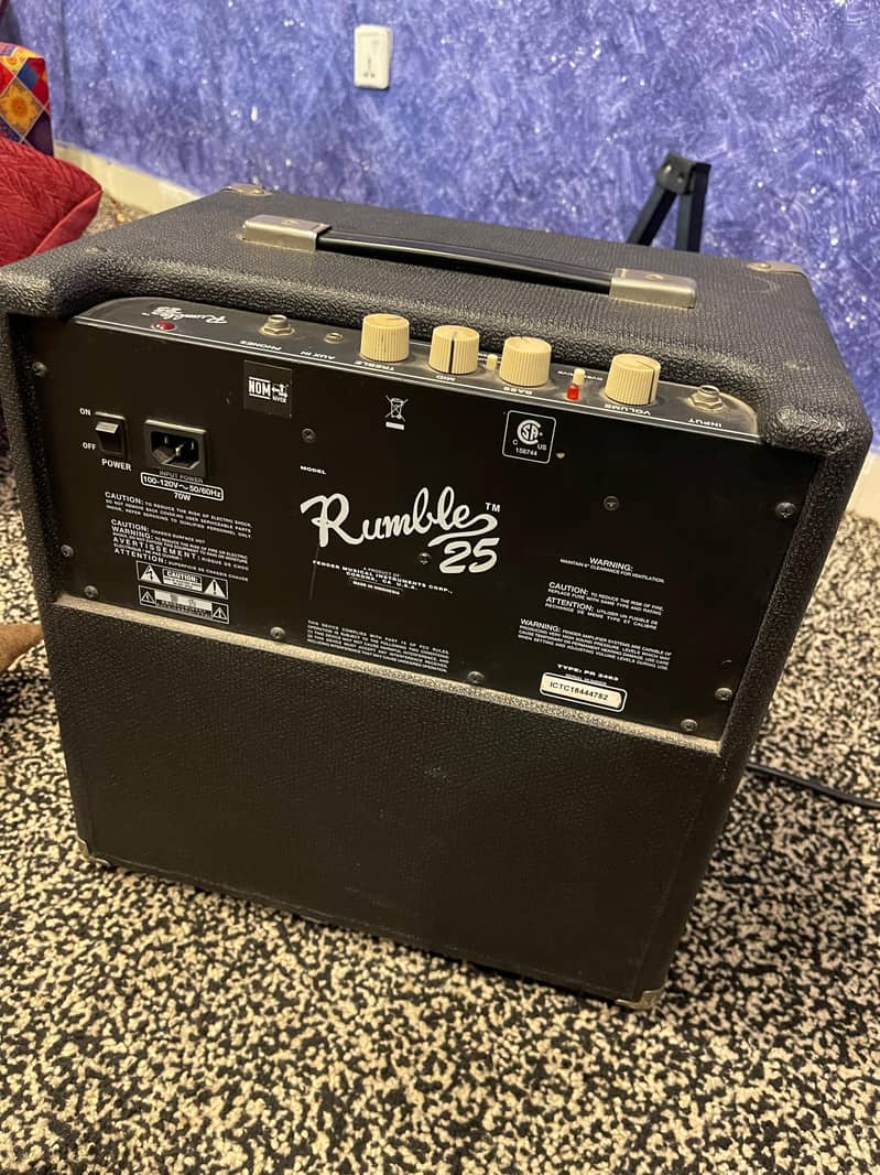Rumble™ 25 Amplifier 1
