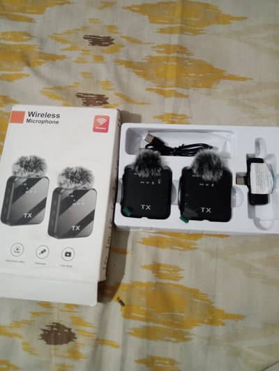 camera 2.5K HD  wireless microphone