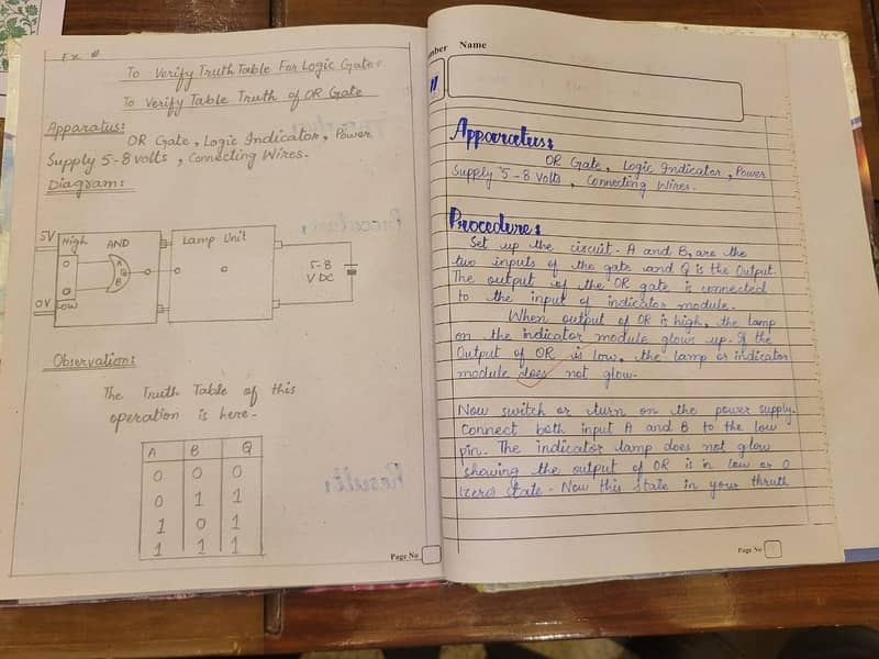 handwritten Practical Notebooks for Intermediate 5