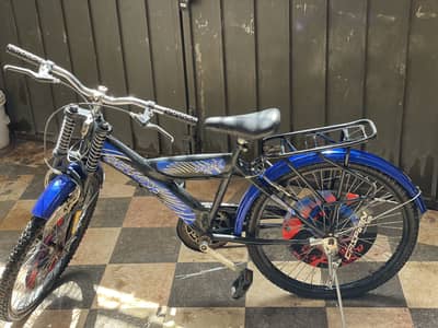Slightly used bicycle in very good condition