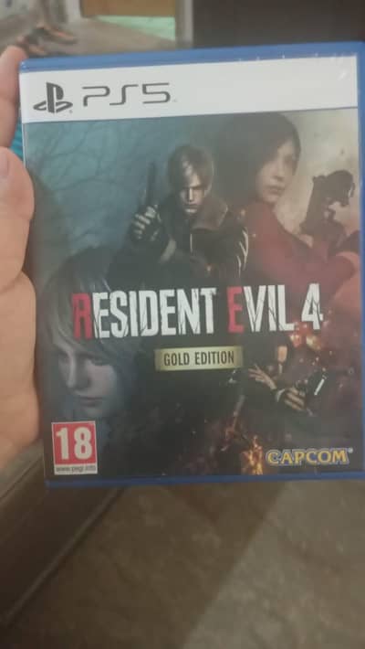 Ps5 Resident Evil 4 remake Gold Edition