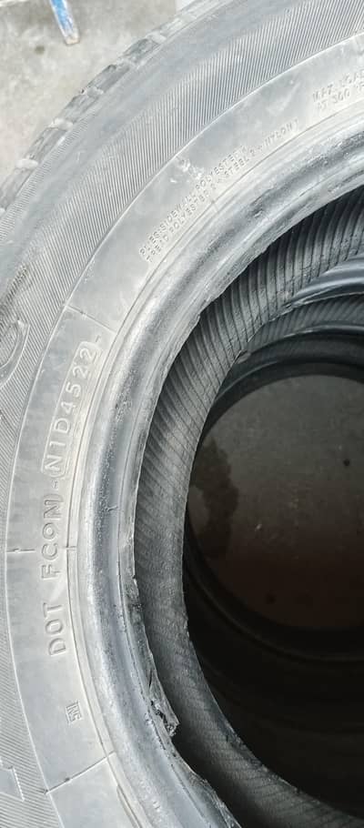 full set of Yokohama Japan tyres