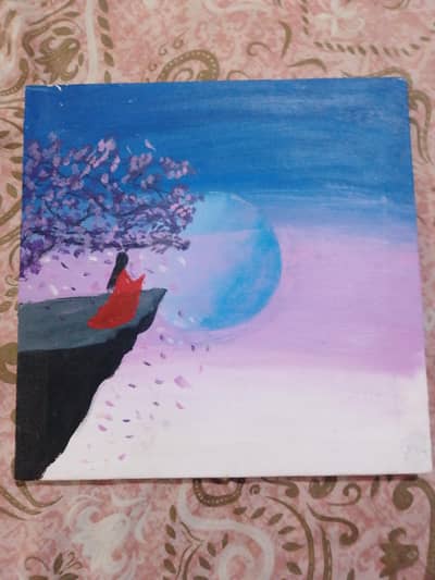 beautiful scenery painting
