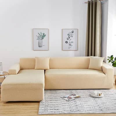 Waterproof L-Shape Sofa Cover - Premium Quality (All Colors Available)