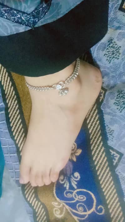 italian Silver breclet /anklet
