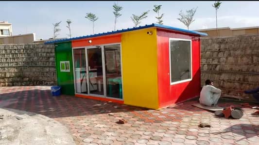 porta cabin office container ervant quarters guard cabin tensile shed