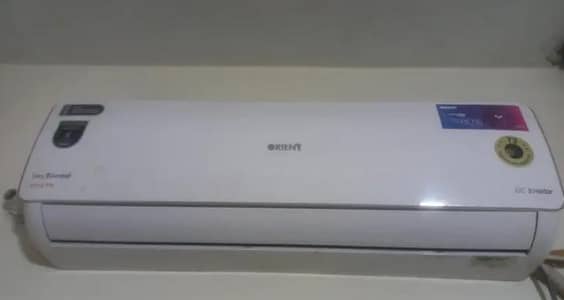 Orient 1.5 ton DC inverter heat and cool totally genuine