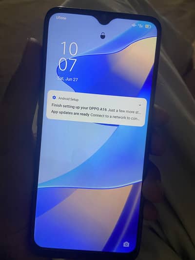 OPPO A16 32 gb duwal sim and memory card pta offical approved