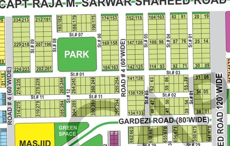 Spacious 10 Plot Build Your Luxurious Lifestyle Plot Sector E2 in DHA MULTAN PHASE- 1