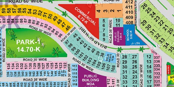 10 MARLA PLOT FOR SALE MANIK BLOCK BUCH VILLAS MULTAN