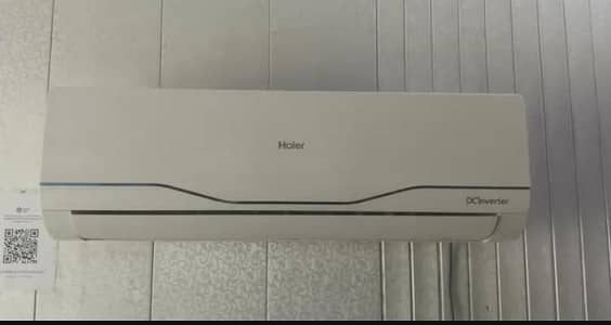 Haier 1.5 ton DC inverter heat and cool totally genuine