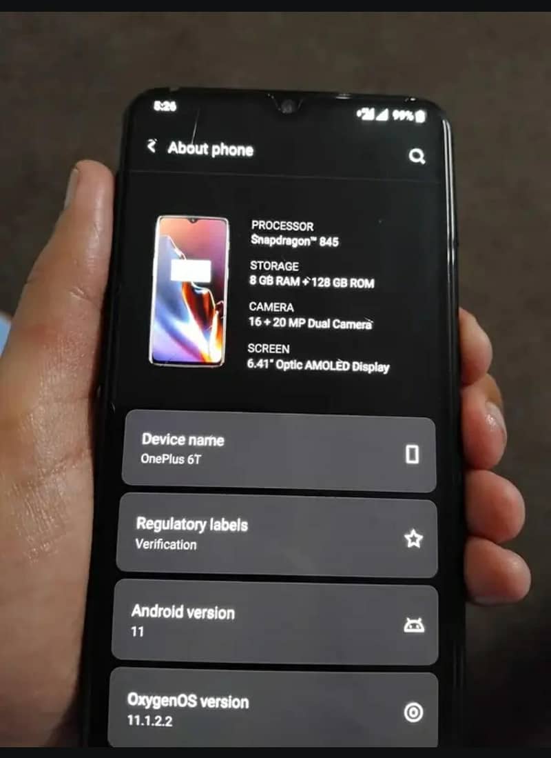 One Plus 6T 0